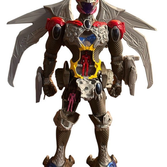 2016 Bandai Power Rangers Movie Interactive 17" Megazord w/Lights and Sounds - Picture 3 of 5